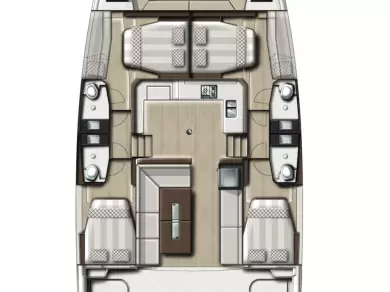 Boot mieten Pirovac günstig Bali Catspace Voile