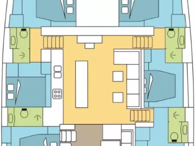 Bootsverleih Lagoon Lagoon 620 Saint-Mandrier-sur-Mer Samboat