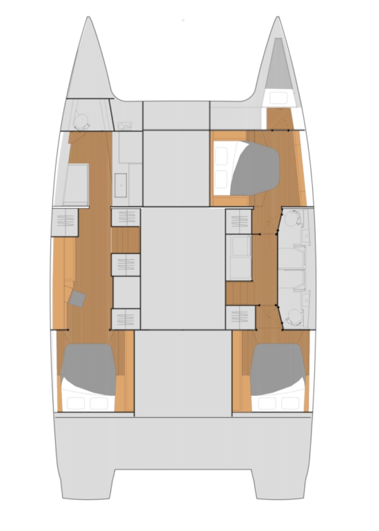 Katamaran mit oder ohne Skipper Fountaine Pajot mieten in Road Town