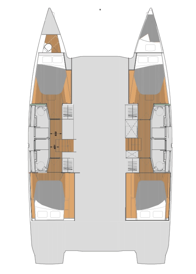 Katamaran mieten in Frenchtown - Fountaine Pajot Elba 45