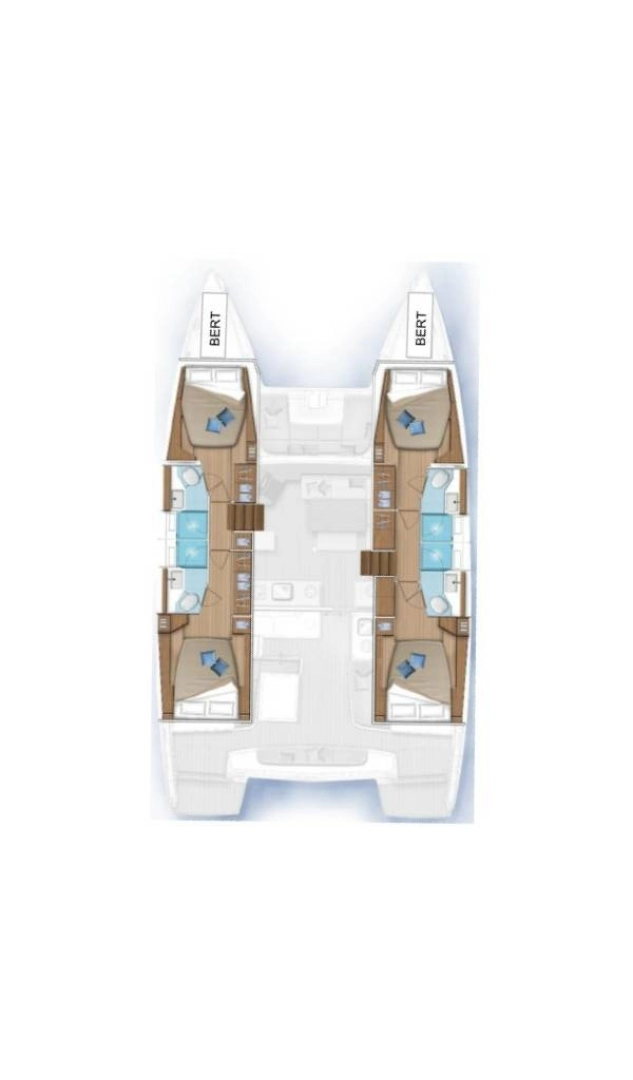Vermietung Katamaran Lagoon mit Führerschein