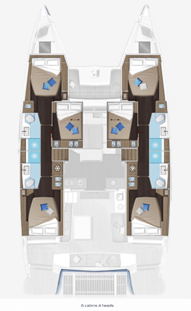 Katamaran mieten in Road Town - Lagoon Lagoon 51