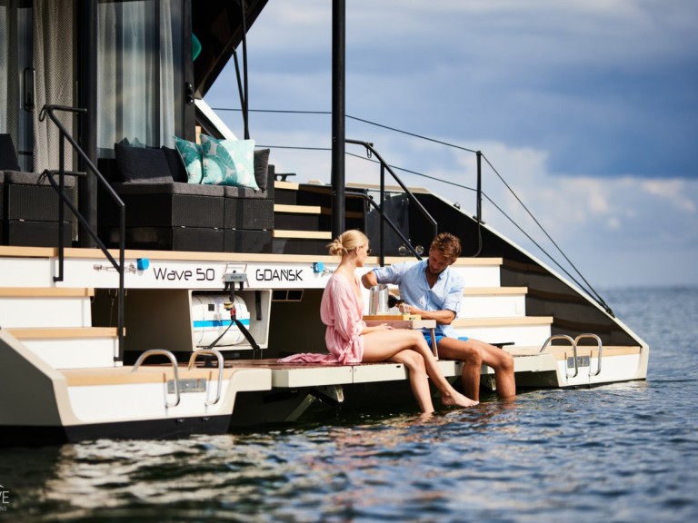 Ein Wave Catamarans Wave 50 - 5 cab. mieten in Olbia