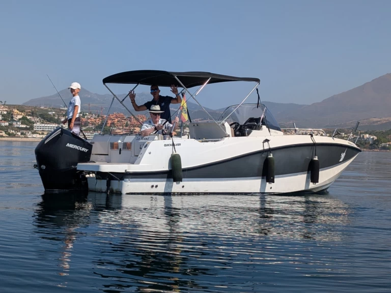 Boot mieten Estepona günstig Activ 755 Open