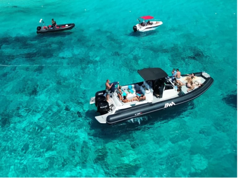 Schlauchboot mieten in La Maddalena - Bwa 33 GTO SPORT