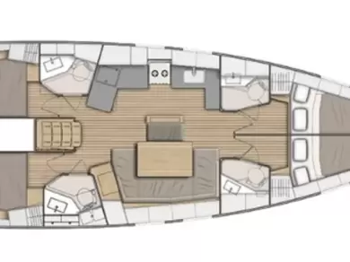 YachtCharter in Lefkáda - Bénéteau Oceanis 46.1 auf SamBoat
