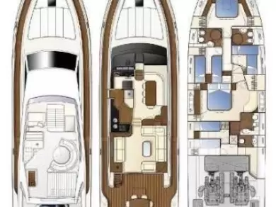 Vermietung Yacht Ferretti mit Führerschein