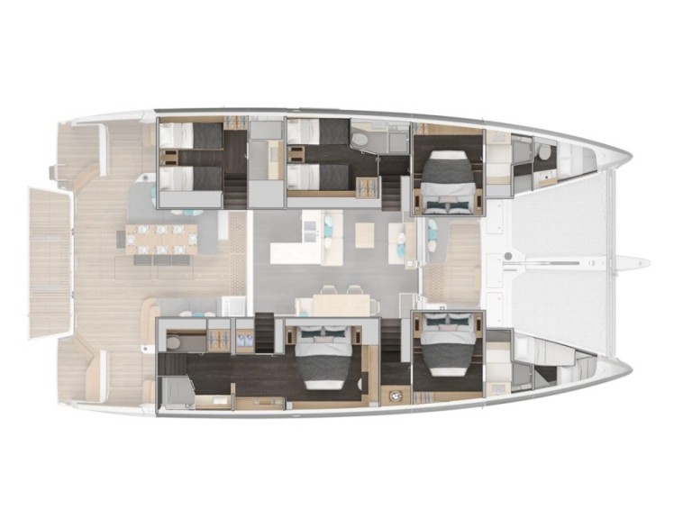 Katamaran mit oder ohne Skipper Lagoon mieten in Kaštel Gomilica