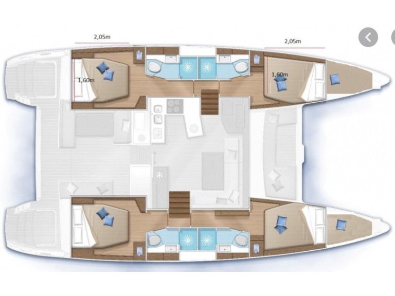 Bootsverleih Lagoon Lagoon 450 Sport Top Rogoznica Samboat
