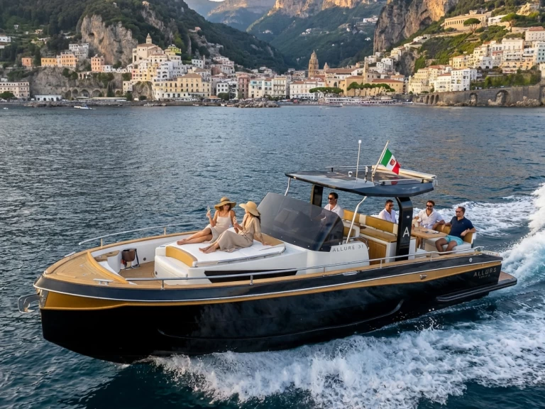 Ein Allure 38 mieten in Positano