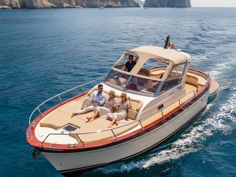 Motorboot mieten in Sorrent - Gozzo Jeranto 8 Open