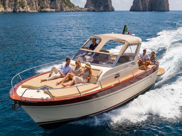 YachtCharter in Positano - Gozzo Jeranto 8 Open auf SamBoat