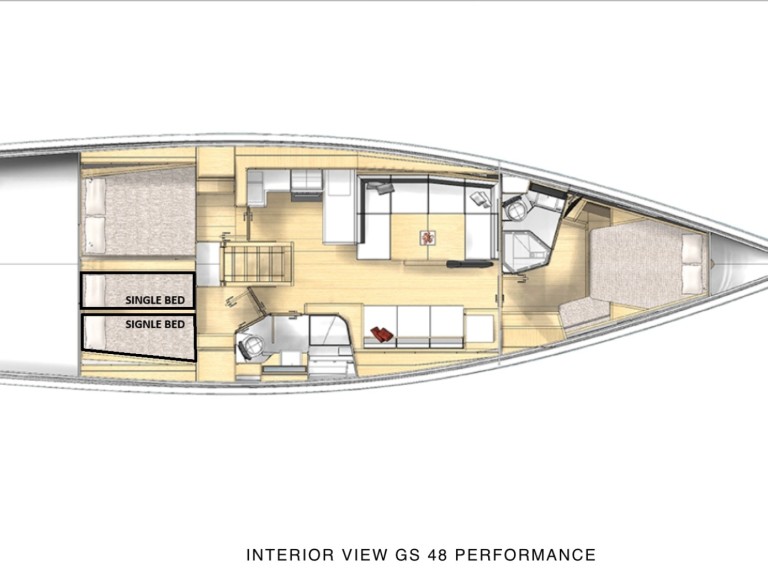 Segelboot mieten in Castellammare del Golfo -  Grand Soleil 48