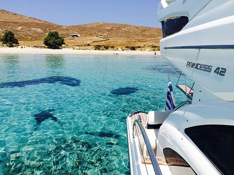 Vermietung Motorboot Princess mit Führerschein