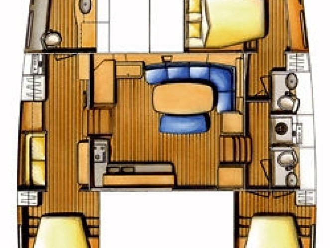 Vermietung Katamaran Lagoon mit Führerschein