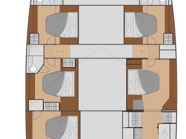 Katamaran mieten in Álimos - Fountaine Pajot Fountaine Pajot Samana 59