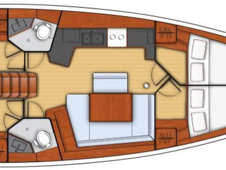 Ein Bénéteau Oceanis 45 mieten in Paleros Marina