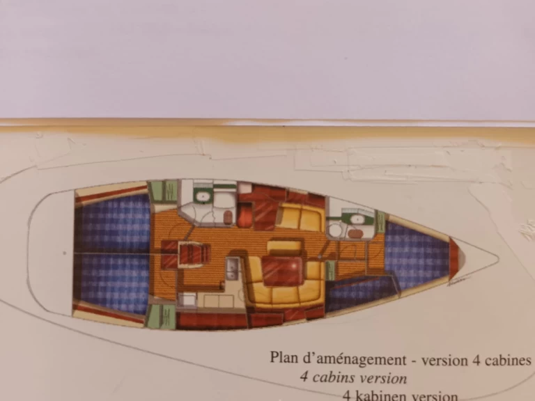 Jeanneau Sun Odyssey 43 mieten Ajaccio