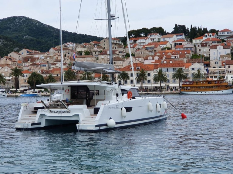 Vermietung Katamaran Fountaine Pajot mit Führerschein