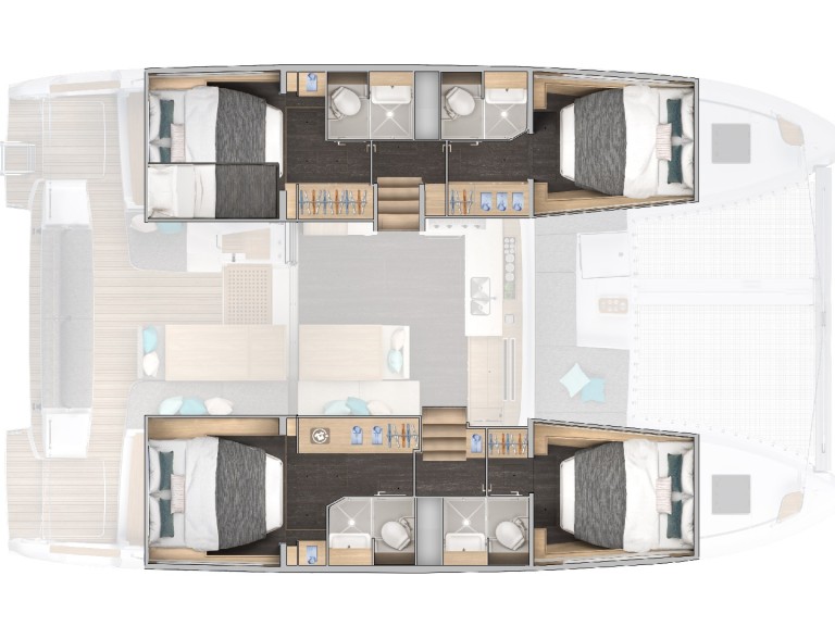 Katamaran mit oder ohne Skipper Lagoon mieten in Benítses