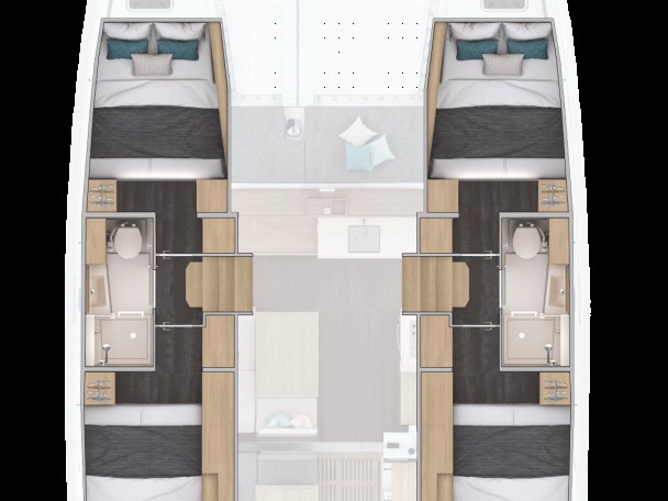 Lagoon Lagoon 38 - 4 cab. mieten Lefkáda