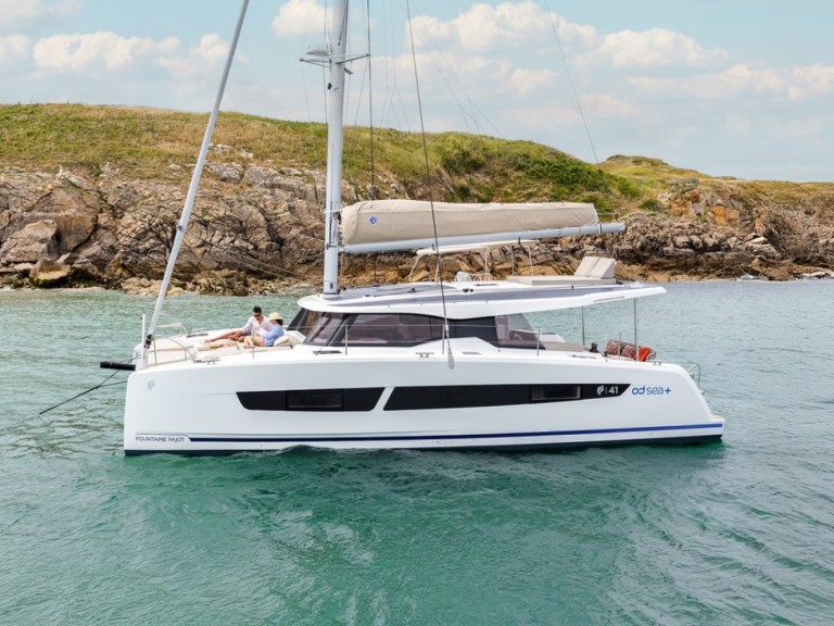 Ein Fountaine Pajot Fountaine Pajot FP 41 Quatuor 4 mieten in Golfe-Juan