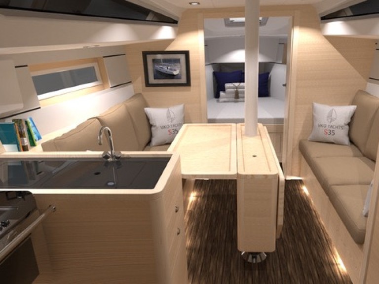 Vermietung Segelboot Viko mit Führerschein