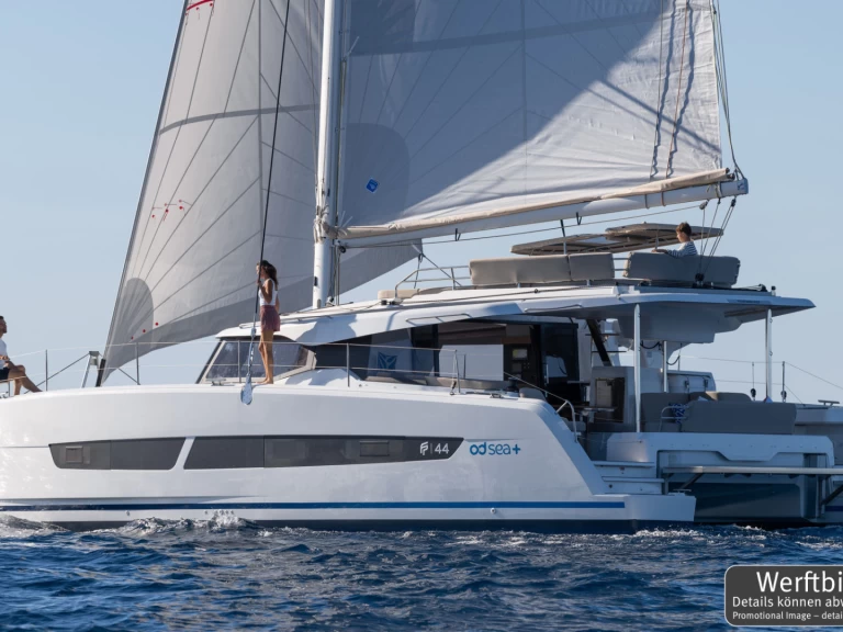 Ein Fountaine Pajot Fountaine Pajot FP 44 Maestro - 3 cab. mieten in Palma de Mallorca