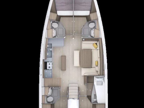 Bootsverleih Bénéteau Oceanis 52 - 6 cab. Gouviá Samboat