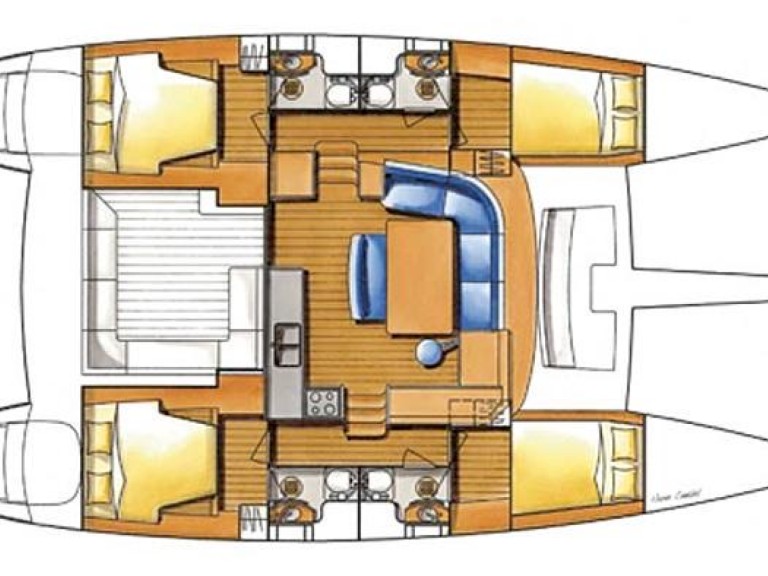 Katamaran mieten in Nettuno - Lagoon Lagoon 44