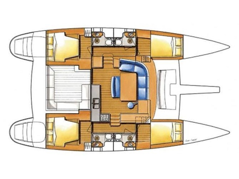 Bootsverleih Lagoon Lagoon 44 Nettuno Samboat