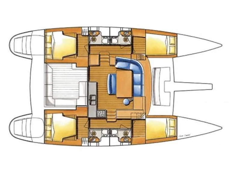 Bootsverleih Lagoon Lagoon 44 Nettuno Samboat