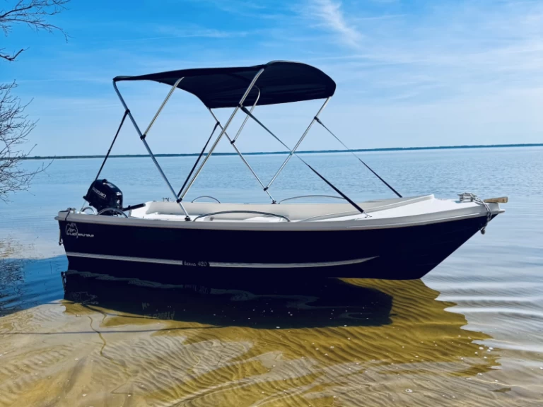 Boot mieten Cazaux günstig Texas 420