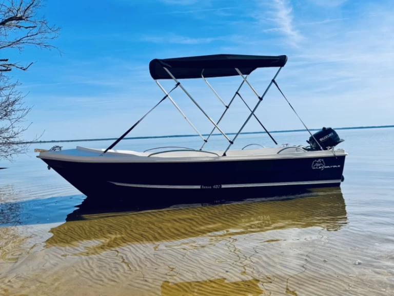 Boot mieten Cazaux günstig Texas 420