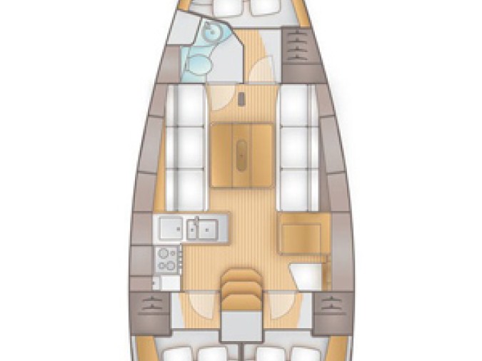 YachtCharter in Kaštela - Salona Salona 38 auf SamBoat