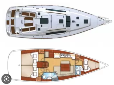 Vermietung Segelboot Bénéteau mit Führerschein