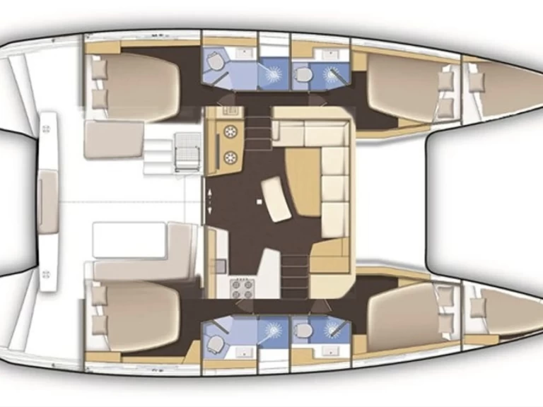 Vermietung Katamaran Lagoon mit Führerschein