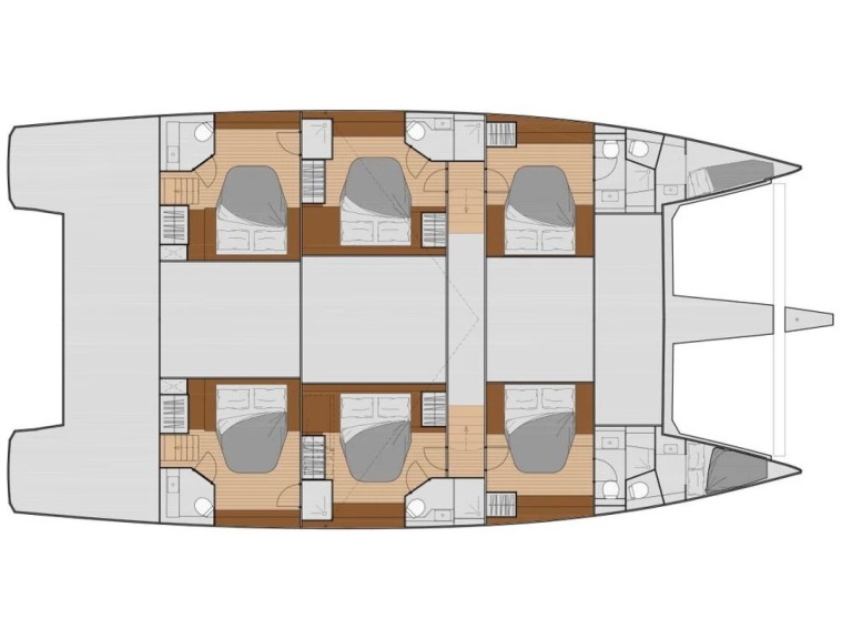 Vermietung Katamaran Fountaine Pajot mit Führerschein