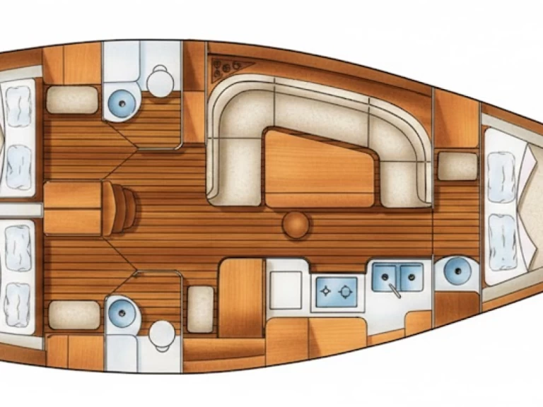 YachtCharter in Antibes - Jeanneau Sun Charm 39 auf SamBoat