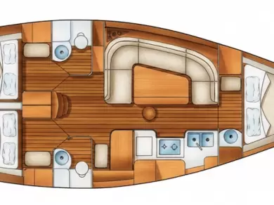 YachtCharter in Antibes - Jeanneau Sun Charm 39 auf SamBoat