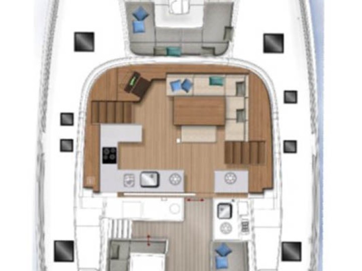 YachtCharter in Álimos - Lagoon Lagoon 46 auf SamBoat