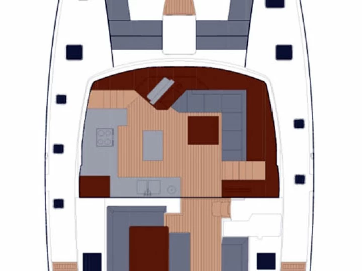 Ein Fountaine Pajot Saba 50 mieten in Álimos