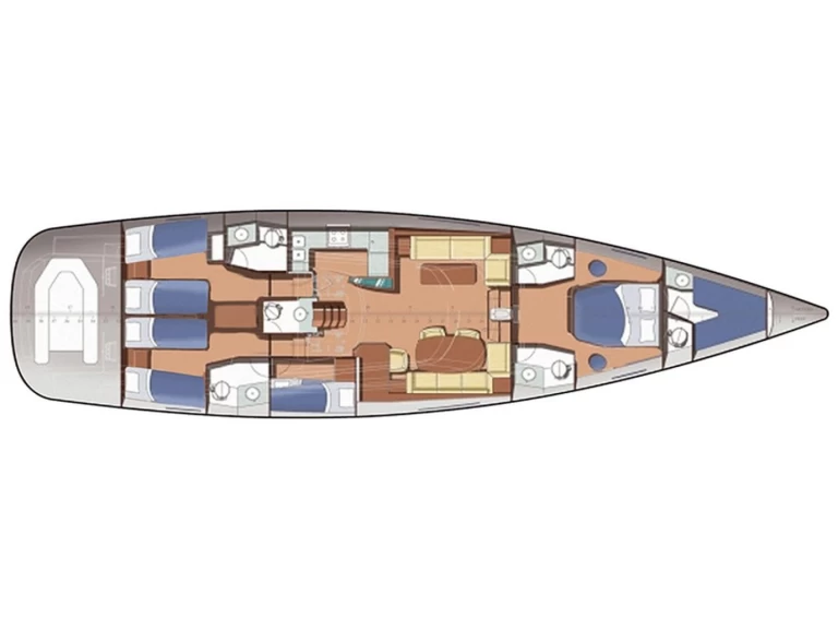 Boot mieten Rhodos günstig Gianetti 65