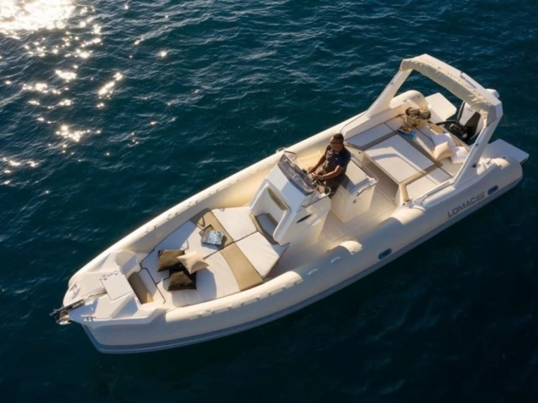 Vermietung Schlauchboot Lomac mit Führerschein