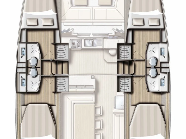 Vermietung Katamaran Bali mit Führerschein