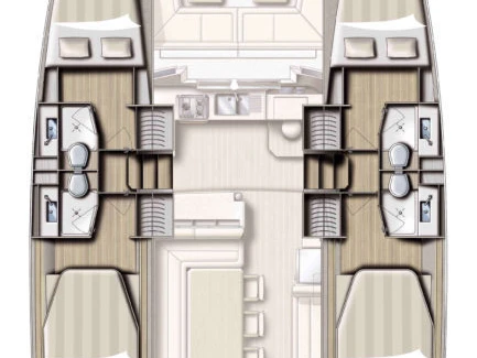 Katamaran mit oder ohne Skipper Bali mieten in Lefkáda