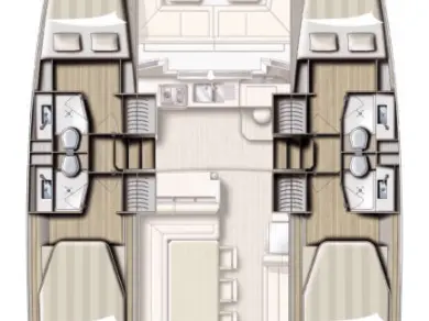 Katamaran mit oder ohne Skipper Bali mieten in Lefkáda