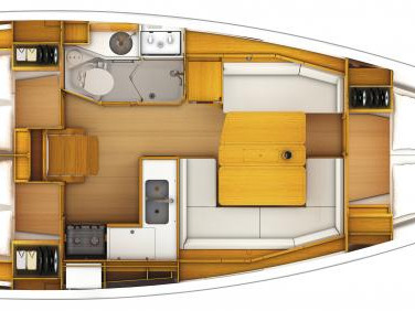 Bootsverleih Jeanneau Sun Odyssey 379 Port-Haliguen Samboat