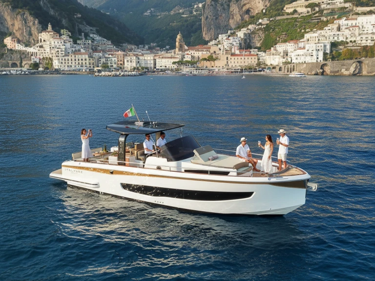 Ein Allure 38 mieten in Porto di Amalfi Marina Coppola