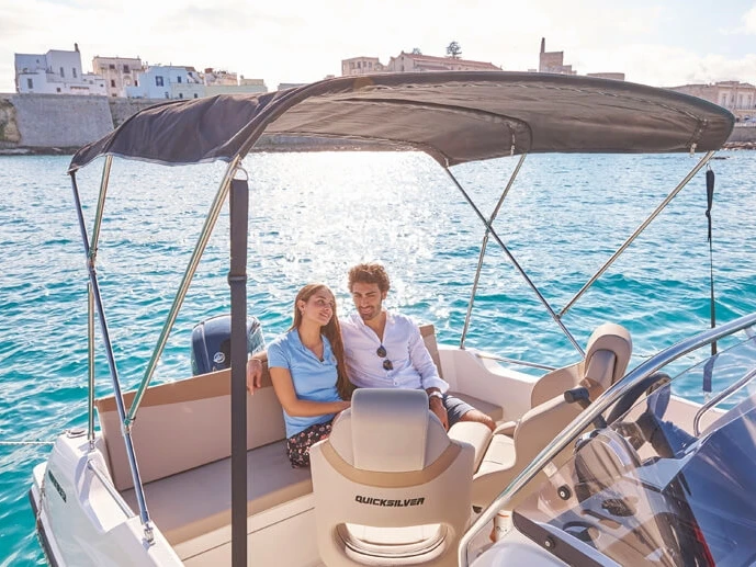 Vermietung Motorboot Quicksilver mit Führerschein